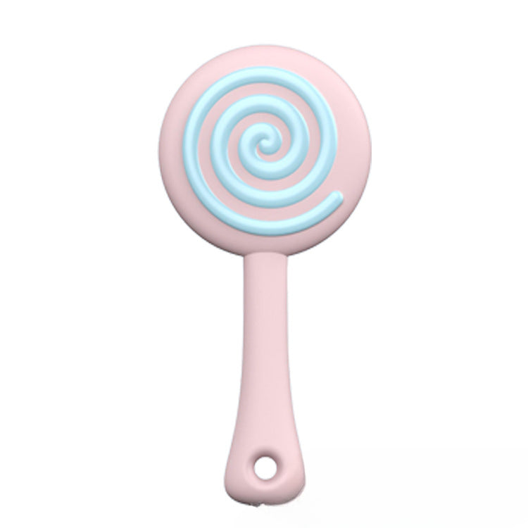 Wholesale 30pcs Cute Lollipop Baby Solid Full Silicone Teether